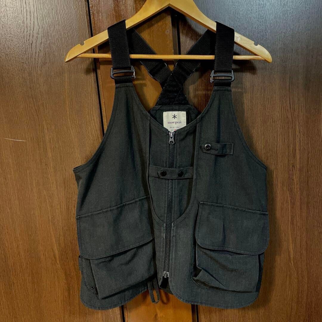 snow peak apparelIndigo TAKIBI Vest