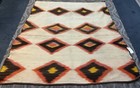 AN AWESOME NATIVE AMERICAN INDIAN TRANSITIONAL NAVAJO BLANKET 4’4” X 4’11” — photo 9