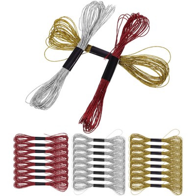  36 Rolls Embroidery Floss Labels Thread Holder Cross Stitch Child