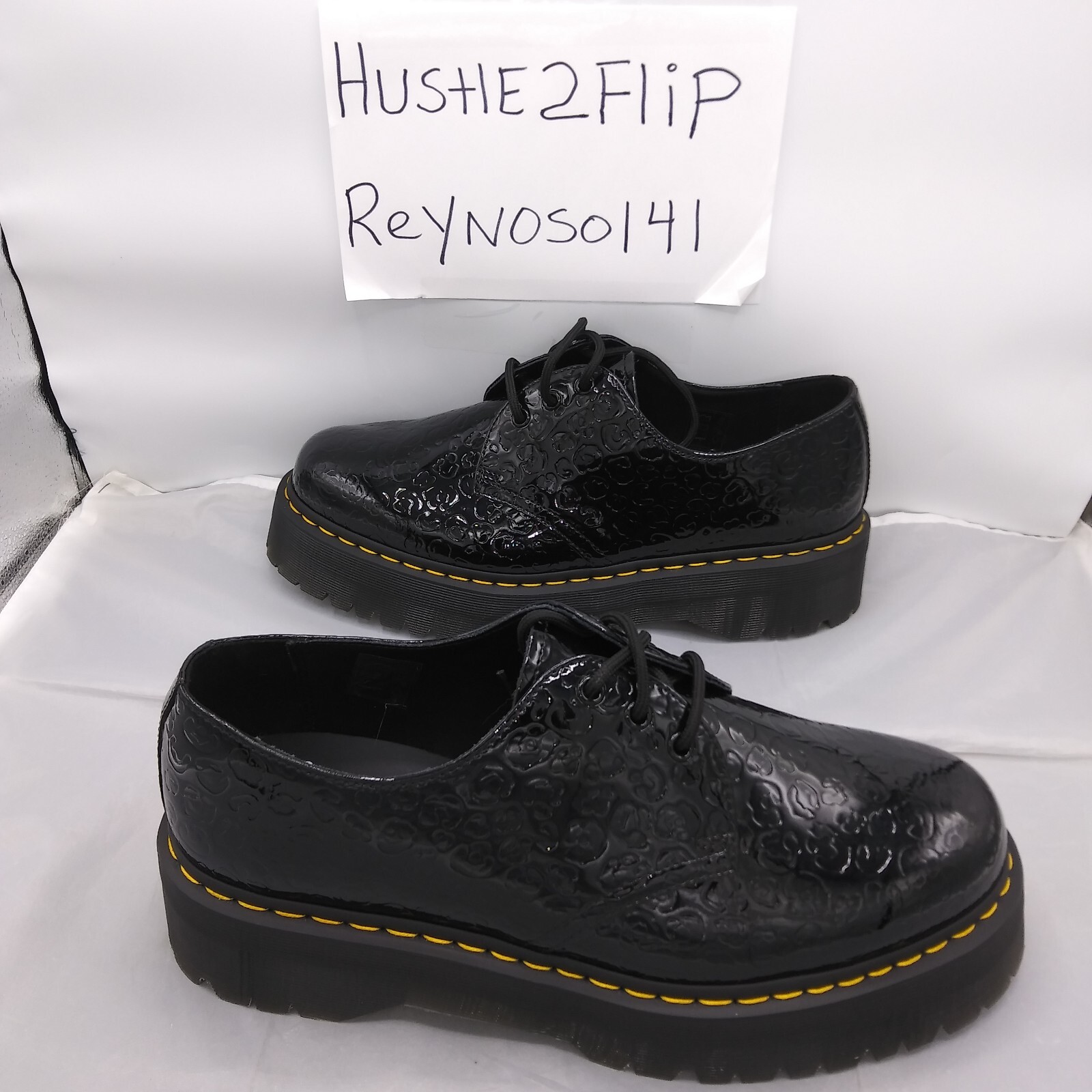 Dr Martens Mens 1461 Leopard Emboss 