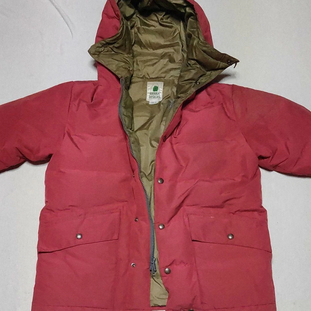 BEAMS PLUS SIERRA DESIGNS KAPTAIN SUNSHINE Down Jacket Men M Red From Japan USED