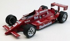 DEFECTIVE RARE BOBBY RAHAL 1986 INDY 500 WINNER BUDWEISER 118 MARCH 86C  G3D