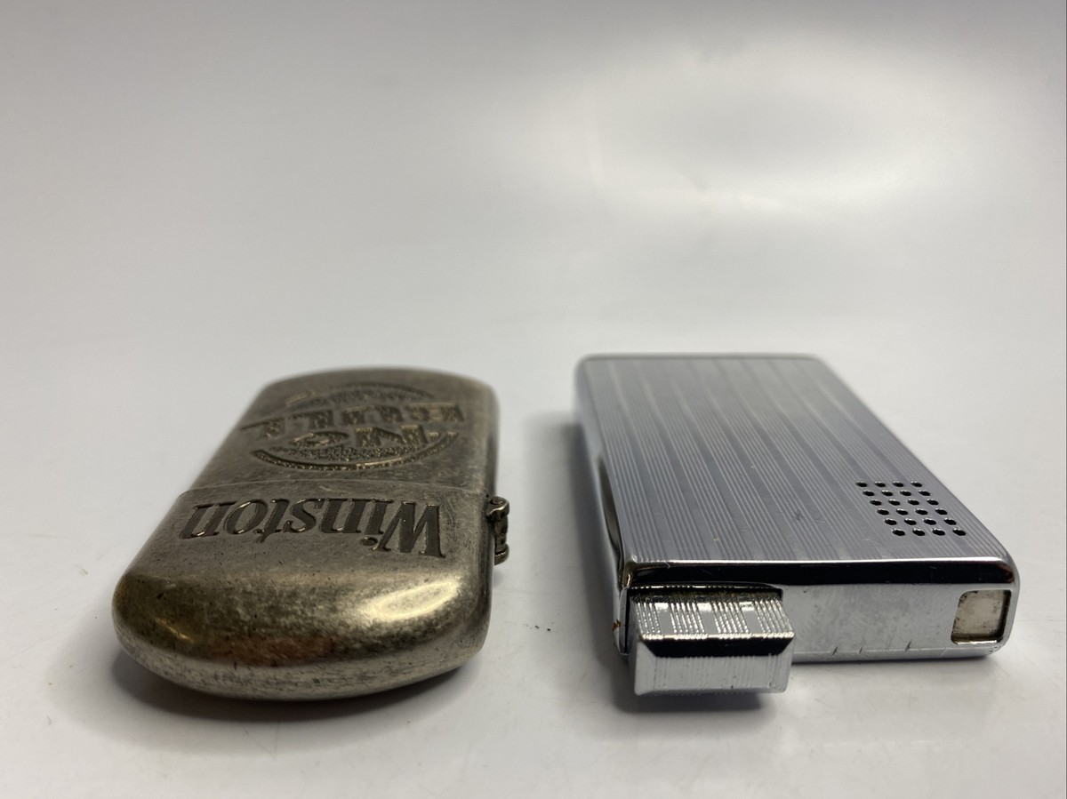 Vintage Ronson Lighter Made in West Germany + Winston No