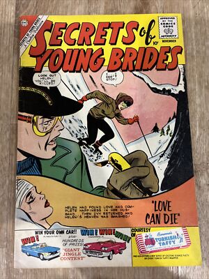 secrets of young brides 22 1960 super rare please cure my heart comic Beautiful
