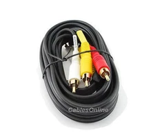 3 ft. 3-RCA to 3-RCA Composite Audio/Video Cable AV-503