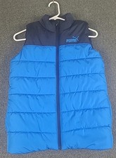 Puma Boy's Vest Size M 10/12 Blue