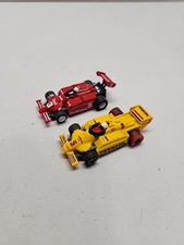 Pair of Tyco Indy Racers, Penzoil and Budwiser Slot Cars