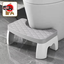 1PC Waterproof Toilet Stool Squatty Potty Foot Stool Bathroom Aid for Adults Kid
