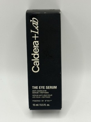 Caldera + Lab The Eye Serum Anti-Aging Eye Serum + Peptides 0.5oz NIB Exp 3/2028