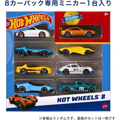 HPV78 Hot Wheels 8 Car Pack Assortment (The vehicle models are