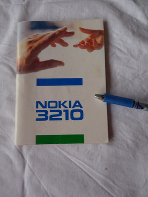 Original Nokia 3210 Bedienungsanleitung Anleitung Deutsch Handy Phone