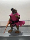 Vintage TMNT Splinter Soft Head Teenage Mutant Ninja Turtles 1988 Playmates W17