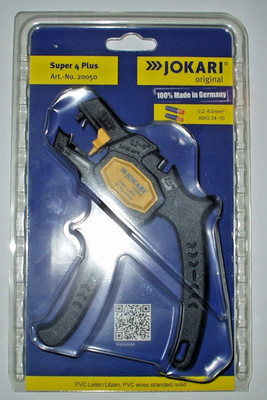 Jokari Super 4 Plus 20050 Drahtabisolierer 0.2 bis 6 mm² 10 bis 24 NEU - OVP