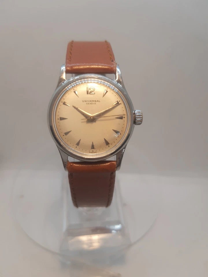 Orologio da polso Vintage Uomo Cassa Acciaio Universal Cal 332 Bem Funzionante - Image 4 of 4