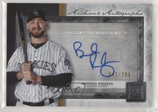 2020 Topps Museum Collection Archival 47/299 Brendan Rodgers #AA-BRO Auto 2f9