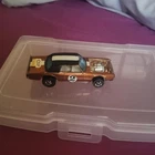 New ListingHot Wheels Redline 1968 CUSTOM T-BIRD Orange White Interior Hong Kong Vintage