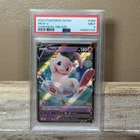 Pokemon TCG Darkness Ablaze SWSH Mew V 069/189 PSA 9 Mint Holo Ultra Rare Card