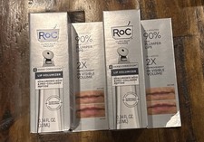 RoC Derm Correxion Lip Volumizer Hyaluronic Acid  Pro Collagen 10ml 2 PK NEW