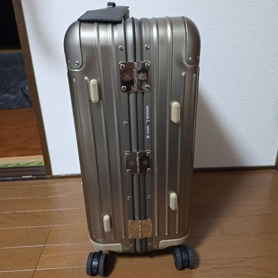 靴/バッグ RIMOWA Original Cabin Carrier, Titanium Original Cabin Aluminum Suitcase | Titanium | RIMOWA