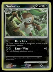 Nuzleaf 57/130 Diamond & Pearl Reverse Holo