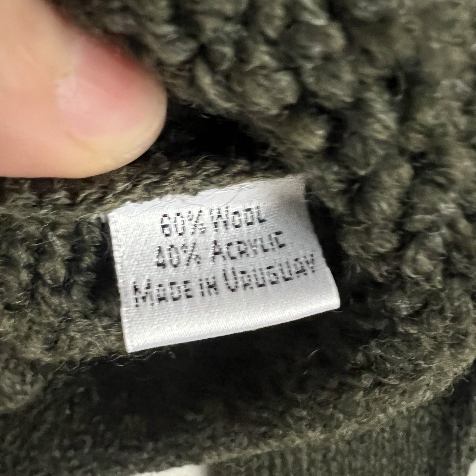 Peruvian Connection Wool Collared Knitted Cardiga… - image 5