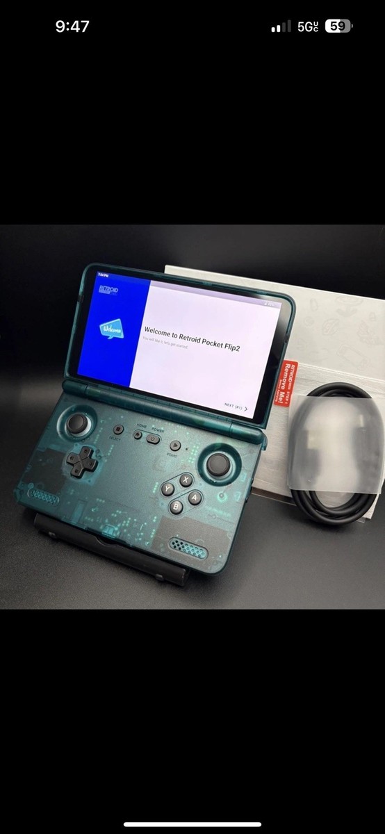 Retroid Flip 2 アイスブルー Snapdragon 即日発送 Retroid Pocket