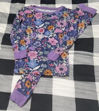 Little Sleepies Dusk Blooms Pajama Set 3T