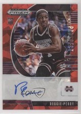 2020-21 Panini Prizm Draft Picks Prospect Red Ice Reggie Perry #PA-RP Auto 03xg