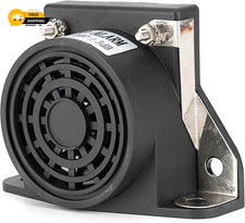 Car Back-up Alarm 107dB 12V-48V DC Waterproof Industrial Heavy-Duty Backup Alarm