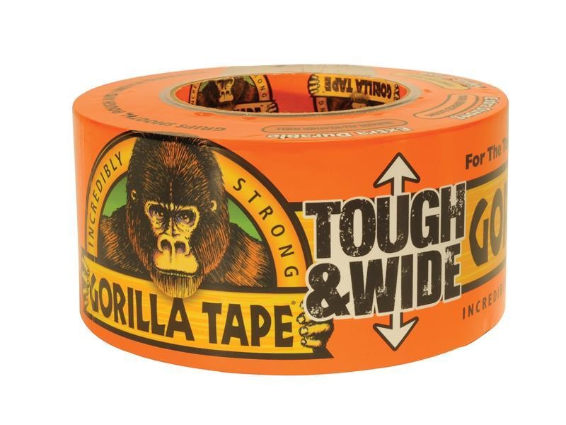 Gorilla Glue Tape Strong Tough Thick Weather Resistant - 48mm x 27m - White - Image 3