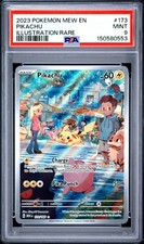 PSA 9 Mint Pikachu 2023 Pokemon 151 173/165 Illustration Rare Card