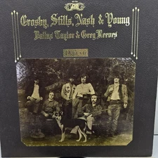Crosby Stills Nash And Young- Deja Vu Vinyl LP 1970 Atlantic Records SD7200