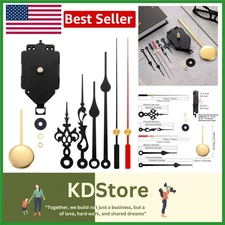 DIY Quartz Pendulum Clock Repair Kit with Hands & Pendulum