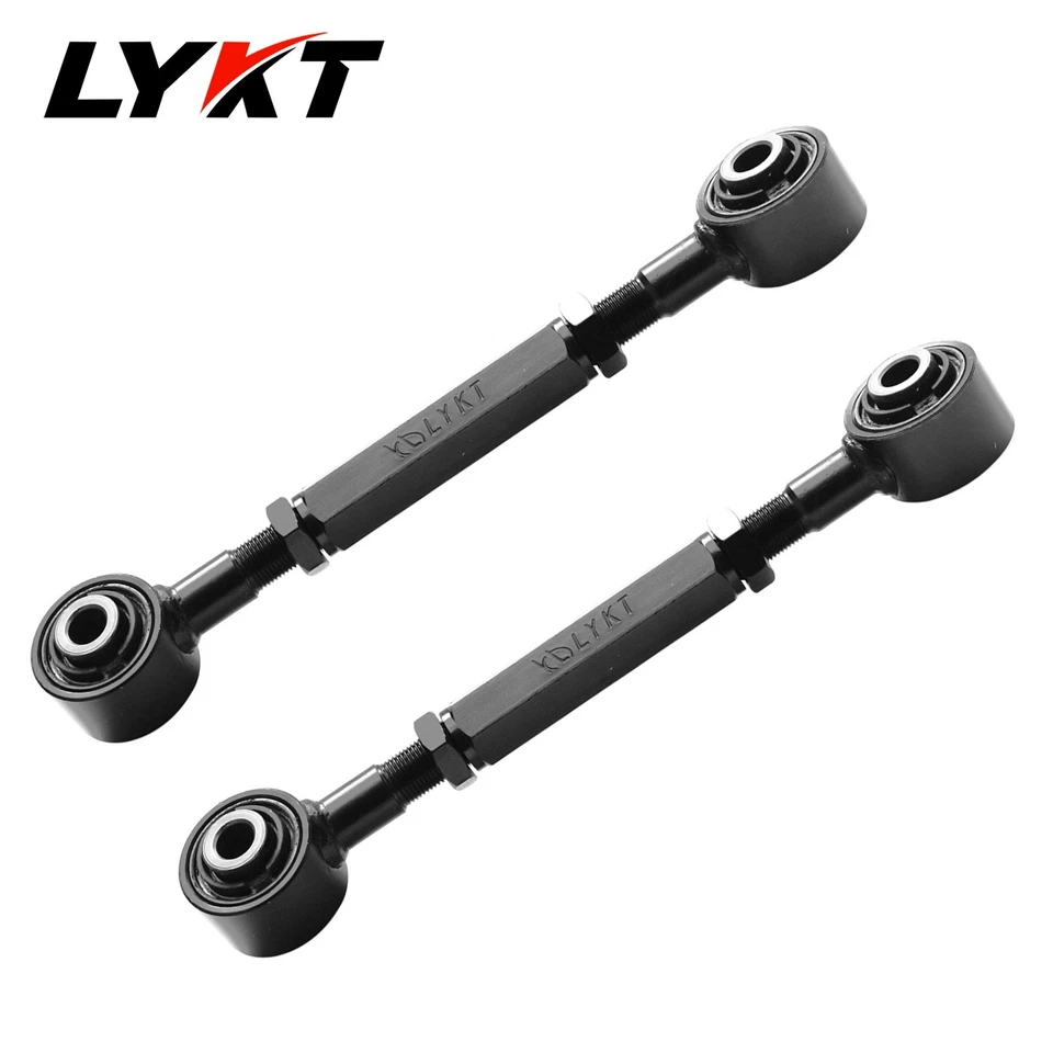 LYKT 2pcs Alignment Rear Toe Adjustable Arms for Subaru Outback、Legacy、Baja Foto 3 de 4