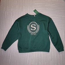 Womens Slazenger jumper green size 14 NWT
