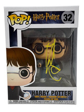 Daniel Radcliffe Harry Potter Signed Autograph Funko Pop #32 Figure Beckett COA