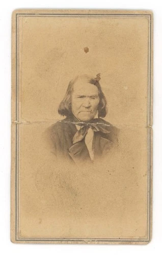 Stand Watie – Cherokee Confederate Civil War General CDV – R.A. Lewis, NY