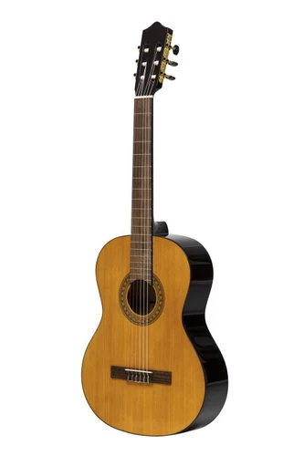 SCL60 klassische Gitarre mit Fichtendecke, Farbe Natur, Linkshändermodell