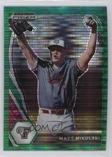 2021 Panini Prizm Draft Picks Green Pulsar Prizm Matt Mikulski #PDP50 1eh5