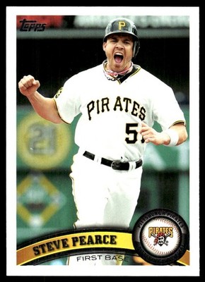 Steve Pearce 2011 Topps Update #US226 Pirates MLB READ FREE SHIP AutographDen