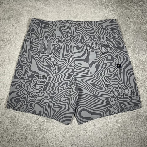 Roark Board Shorts Mens 33 Gray Layover Trail Nylon Swim Pockets Beach Surfing - Picture 11 of 14