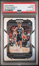 2022 PANINI PRIZM SILVER PRIZM #233 DYSON DANIELS PSA 10