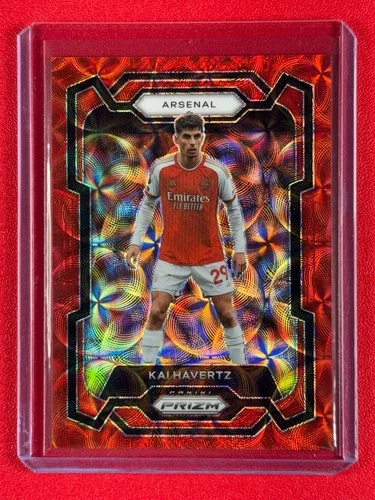2023-24 Panini Prizm Premier League Kai Havertz #24 - Choice Red /30