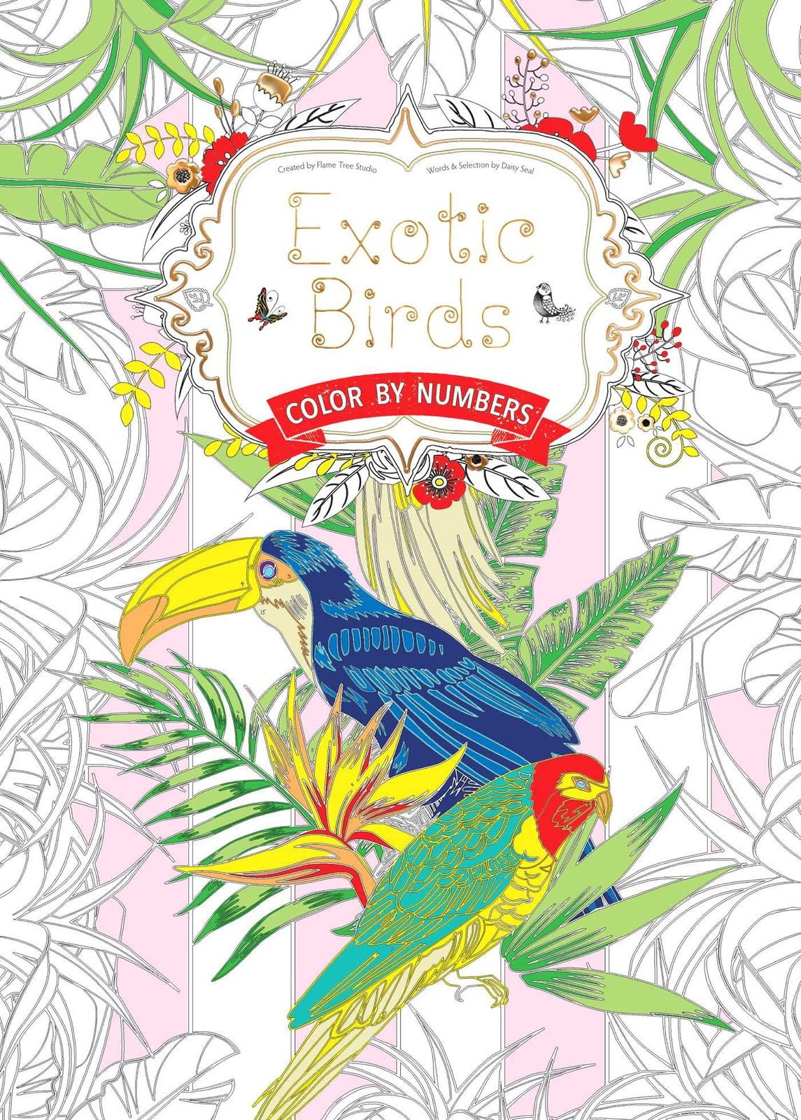 Exotic Birds US: Color by Numbers (Hobbies and Craft)