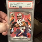 2024 Topps Inception Drake Maye Red /75 #158