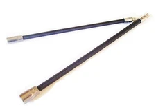 2pc CALHAWK 10" & 12" FLEXIBLE SPRING EXTENSION 1/4 3/8" SOCKET BAR SET ASDFEB2L