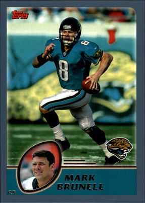 2003 TOPPS JACKSONVILLE JAGUARS TEAM SET Leftwich Jimmy Smith Brunell Taylor 11