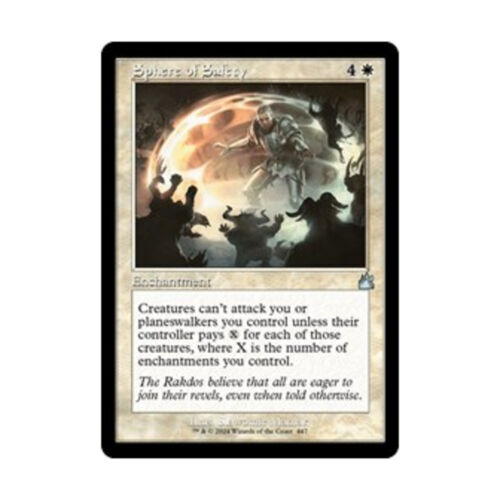 WOTC Ravnica Remastered Sphere of Safety (Retro Frame) (U) (Foil) NM - Picture 1 of 1