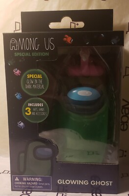 Glow-In-The-Dark 'Among Us' Special Edition Glowing Ghost Action Figure2