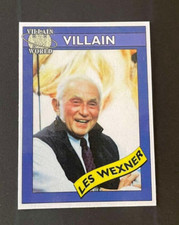 Les Wexner - Villain World Cards - Homemade Political Trading Cards!